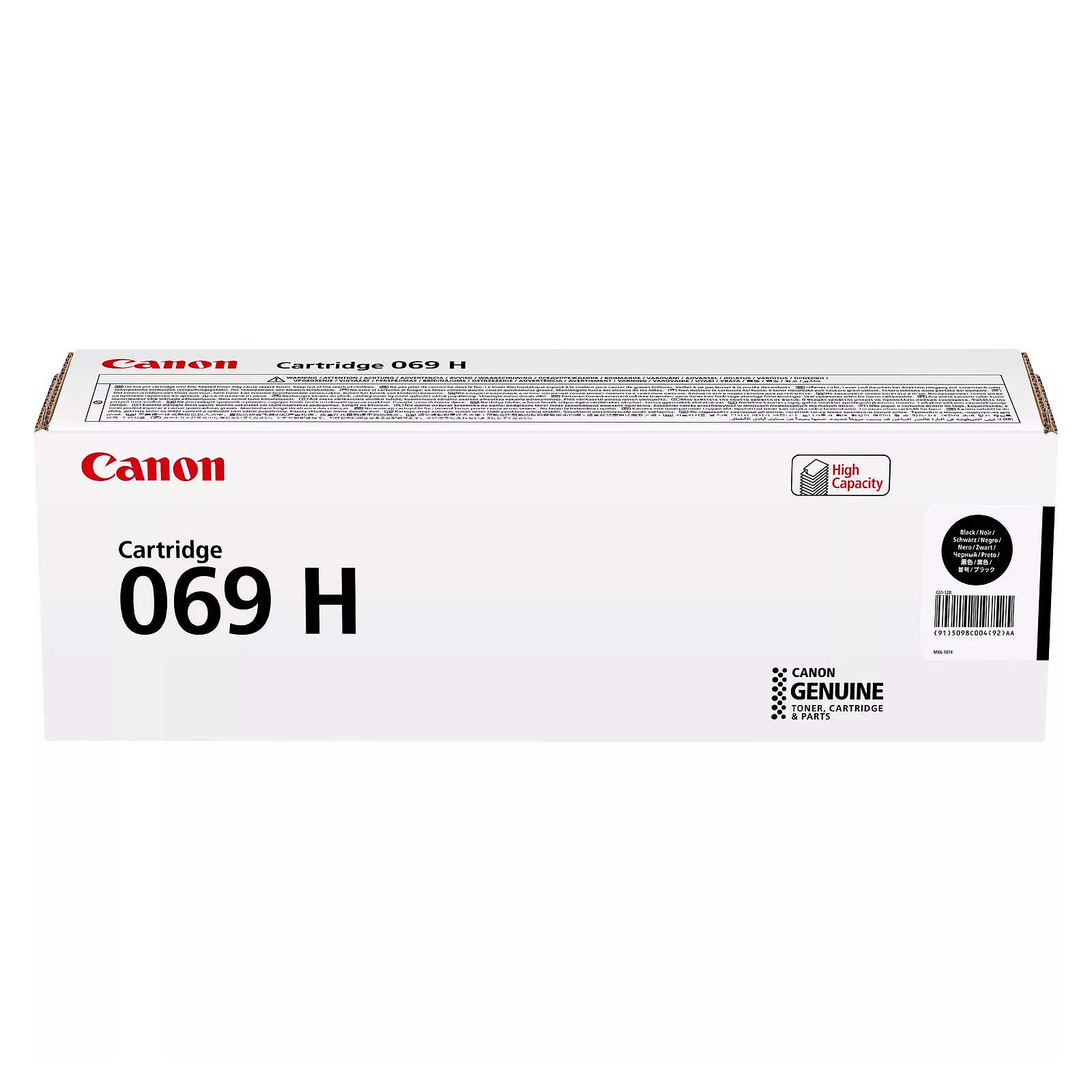 Original Canon High Cap Toner Cart 069H Black