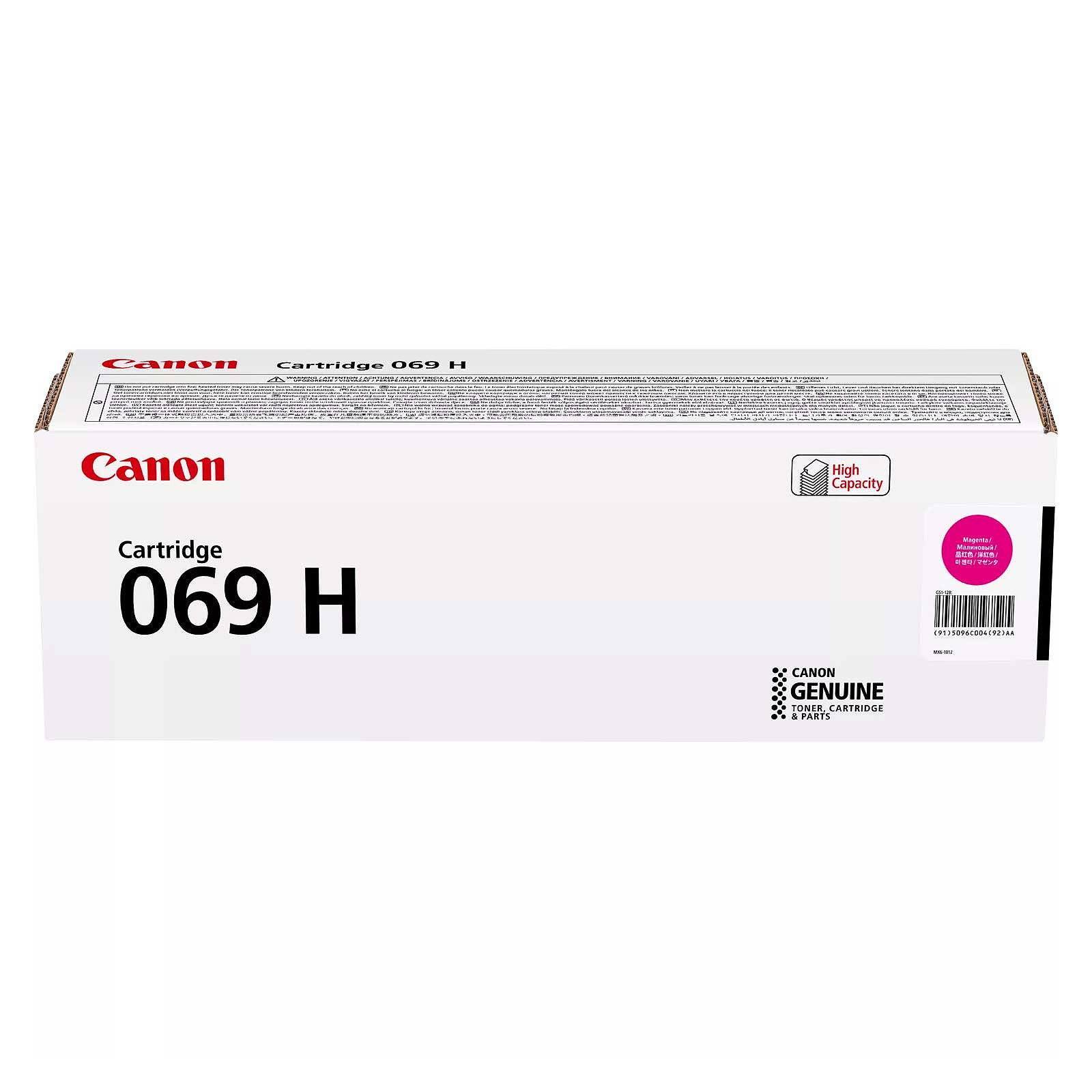 Original Canon High Cap Toner Cart 069 Magenta